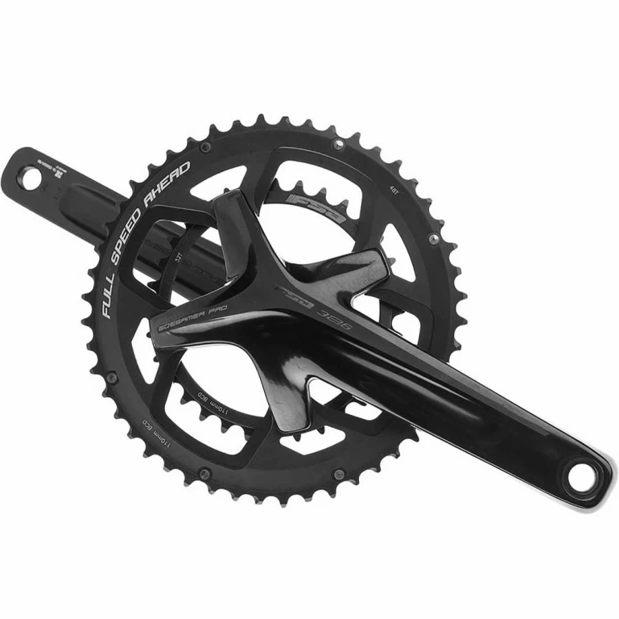 FSA Gossamer Pro ABS Double Adventure 386Evo Road Crankset - Black