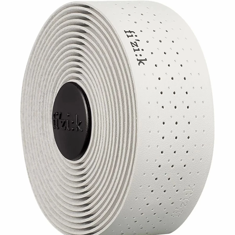 Fizik Tempo 3mm Bondcush Classic Bar Tape - White, Comfort Bike Handlebar Tape (Damaged Packaging)