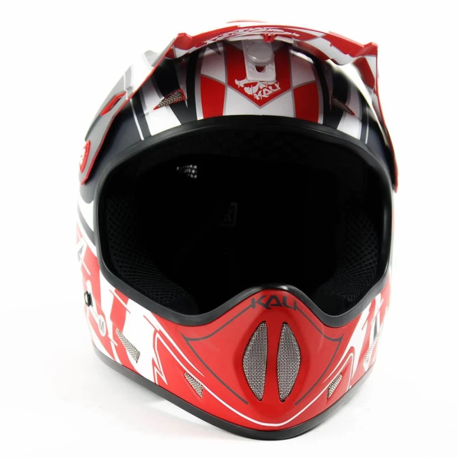 Kali Protectives Avatar X Bike Helmet - Lightweight MTB & Road Cycling Helmet in Black/Red