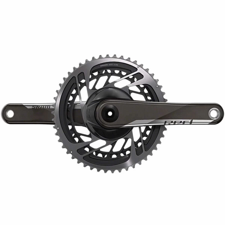 SRAM RED AXS Crankset - Natural Carbon Fiber, High-Performance Road Bike Crankset