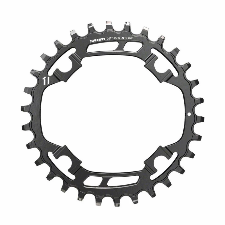SRAM X-Sync 11-Speed Black Chainring - Steel MTB Chainring for 11-Speed Drivetrains (2022 Model)