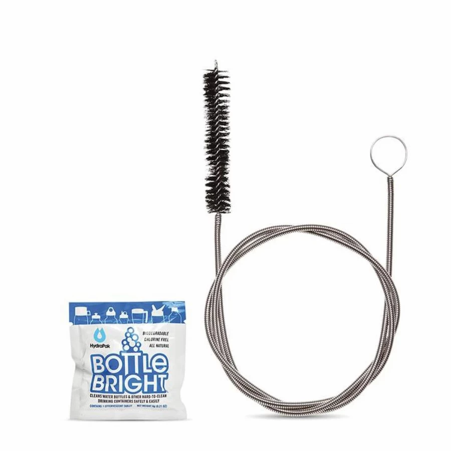 Hydrapak Black Cleaning Kit with Brush for Optimal Hydration Pack Maintenance
