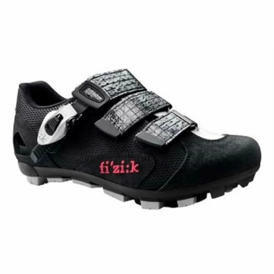 Fizik M5 Donna Women's Mountain Bike Shoes Black/Gray Size 38 - Damaged Packaging
