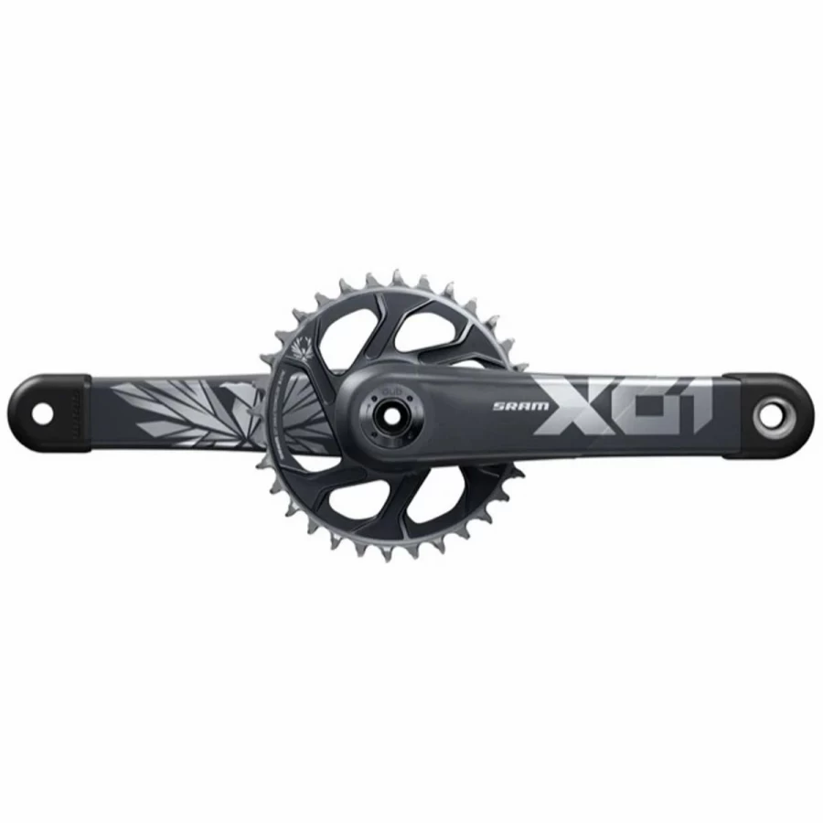 SRAM X01 Eagle Crankset - High-Performance Mountain Bike Crankset for Eagle Drivetrain Systems