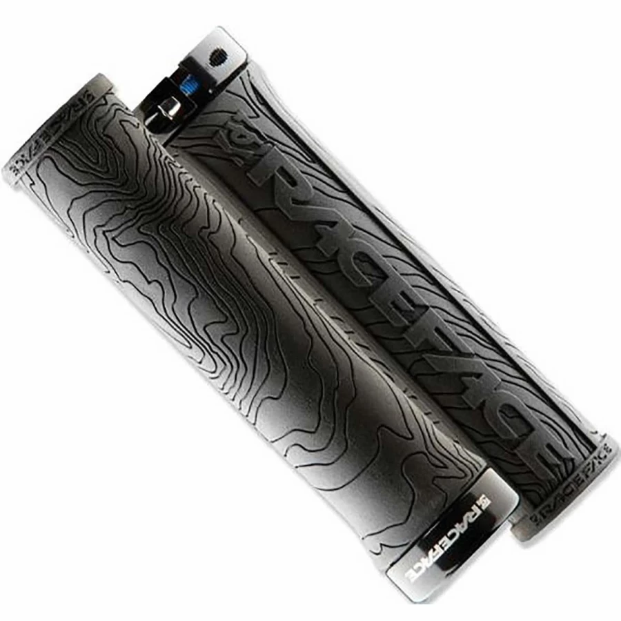 Raceface Half Nelson Lock-On Mountain Bike Grips - Durable MTB Handlebar Grips for Secure Comfort
