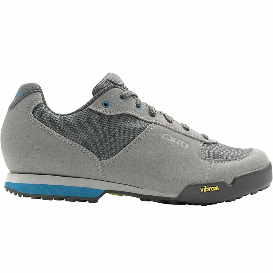 Giro Petra VR Women's Cycling Shoes - Titanium/Blue Jewel Color for Enhanced Performance