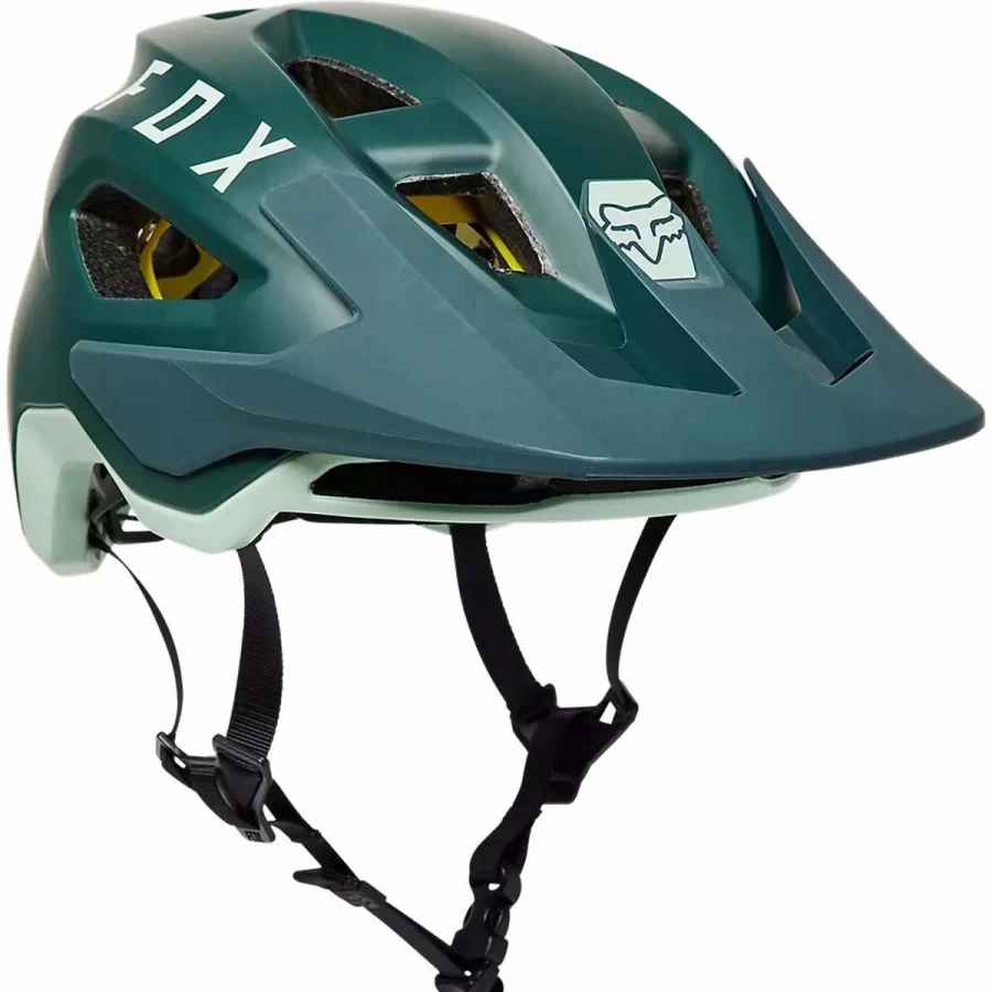 Fox Racing Speedframe Helmet 2022 - Emerald Green MTB/BMX Bike Helmet