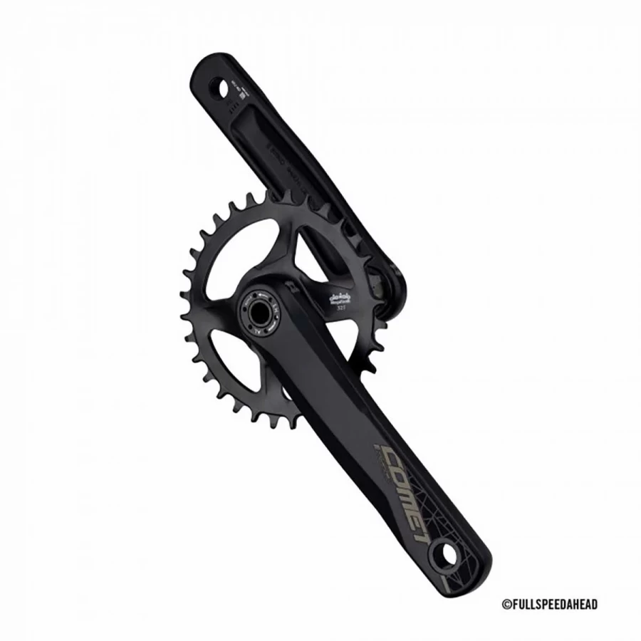 FSA Comet HD Modular 1X MegaExo MTB Crankset - Black Mountain Bike Crankset