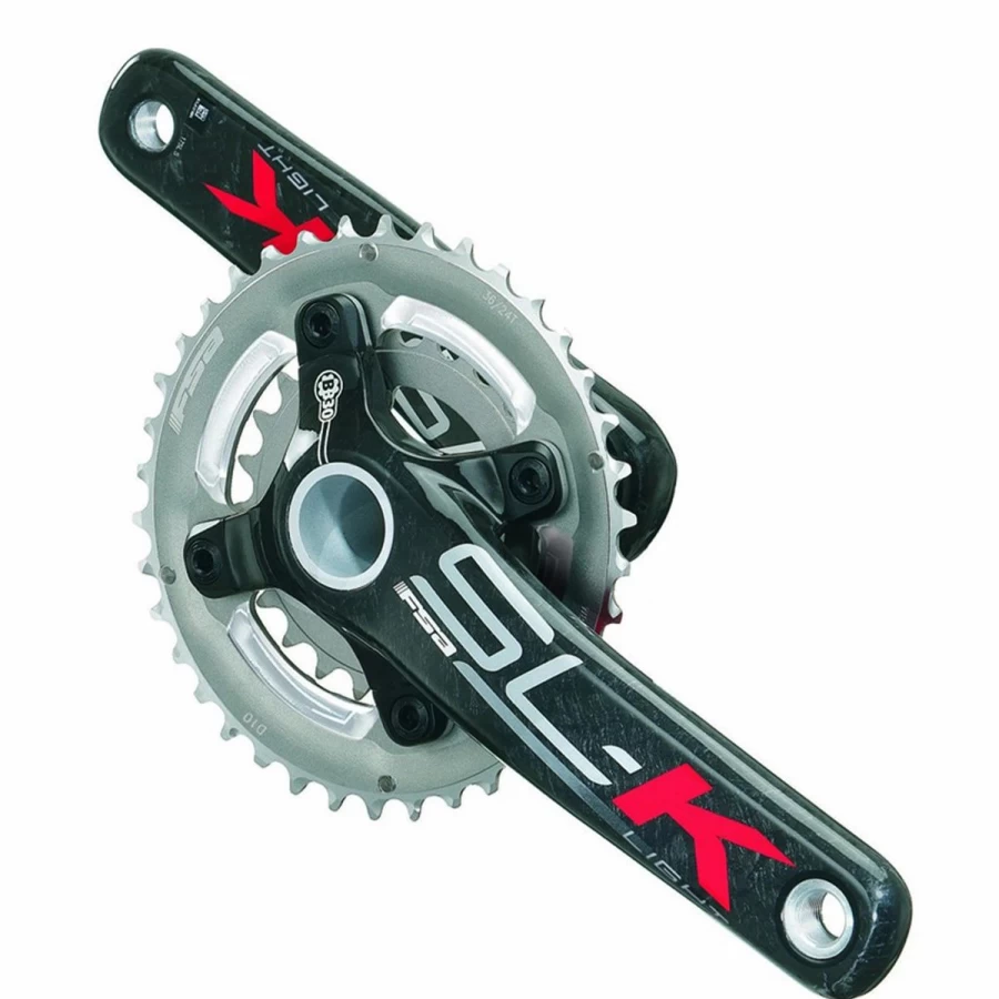 FSA SLK BB30 Crankset 170mm 36T/22T Double Chainring Mountain Bike