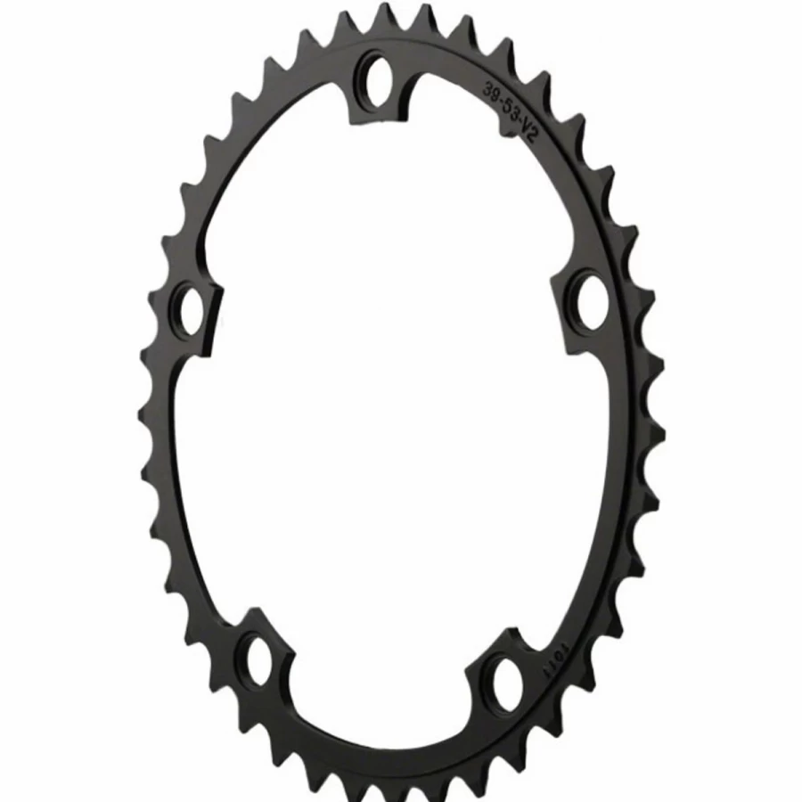 SRAM Truvativ 39T Black Chainring - Compatible with 48T or 53T - 2022 Mountain Bike Chainring
