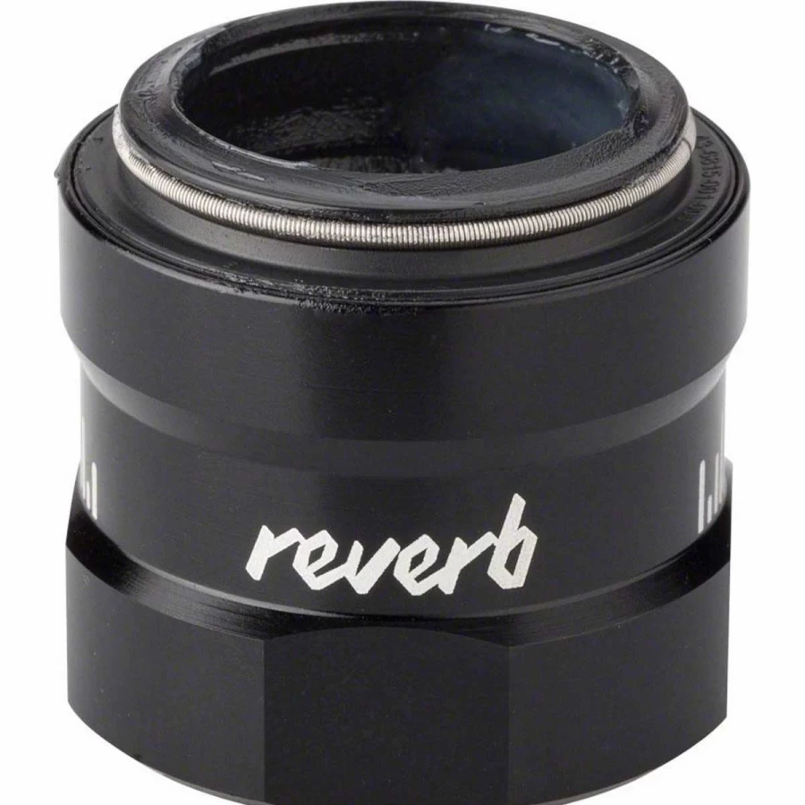 Rockshox Reverb 2022 Seatpost Service Kit - Top Cap & Dust Wiper Assembly (Black)