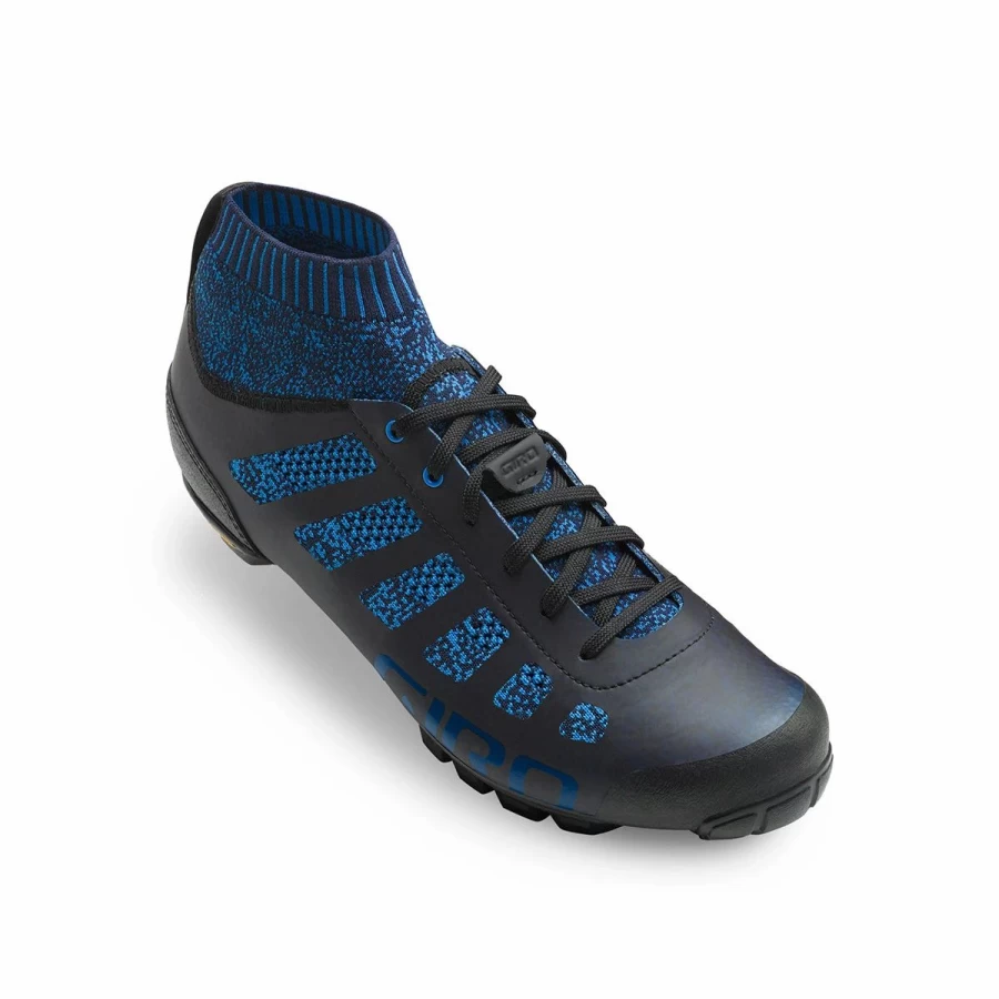 Giro Empire VR70 Knit Mountain Bike Shoes - Midnight Blue Cycling Footwear for MTB