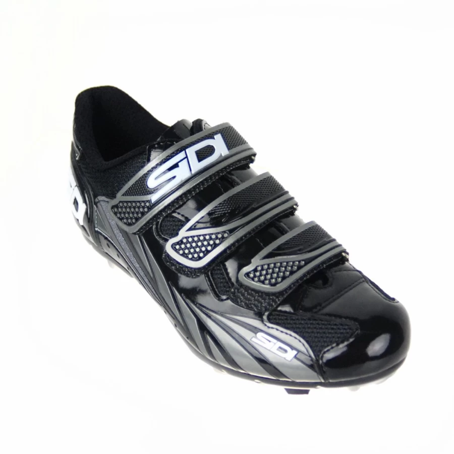 Sidi Sun Women's Mountain Bike Shoes MTB Size 38 Black Silver 2013 Model