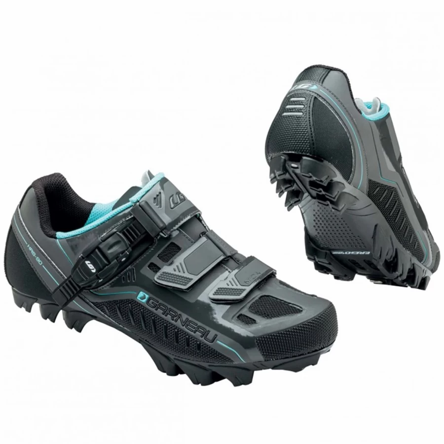 Louis Garneau Mica Women's Mountain Bike Shoes - Black MTB Cycling Footwear