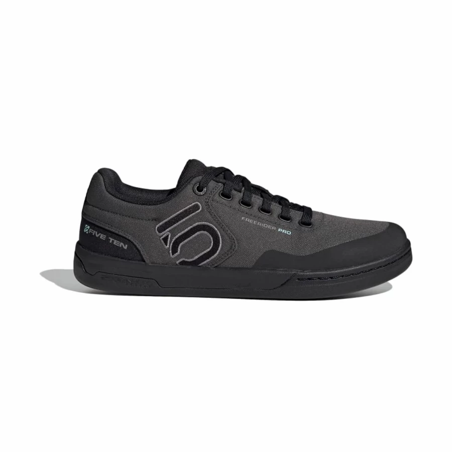 Five Ten Freerider Pro Primeblue MTB Shoes - Grey/Acid Mint Cycling Footwear for Mountain Biking