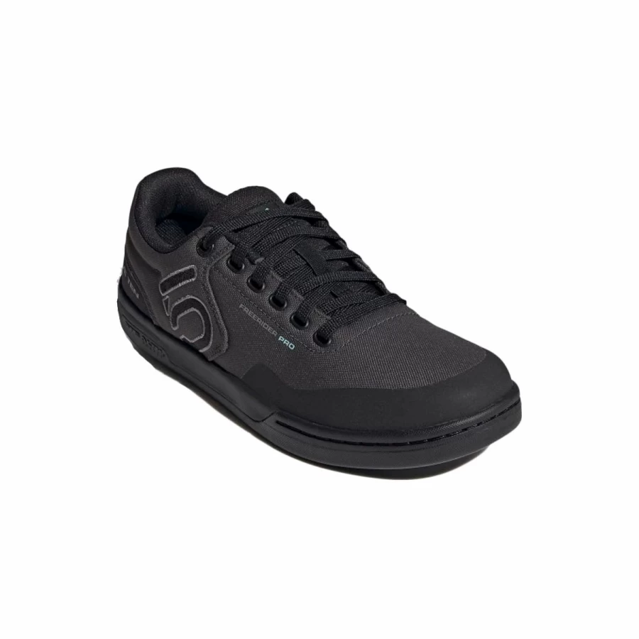 Five Ten Freerider Pro Primeblue MTB Shoes - Grey/Acid Mint Cycling Footwear for Mountain Biking