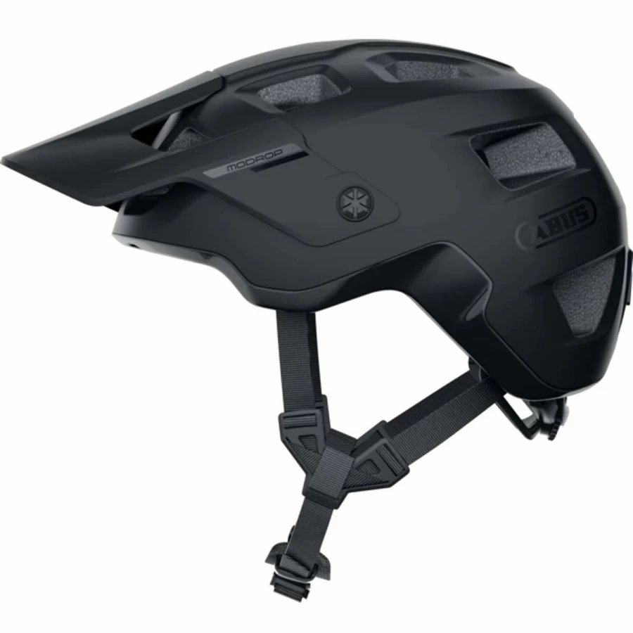 Abus Modrop Mountain Bike Helmet - Damaged Packaging, Lightweight & Durable Cycling Gear for Off-Road Safety