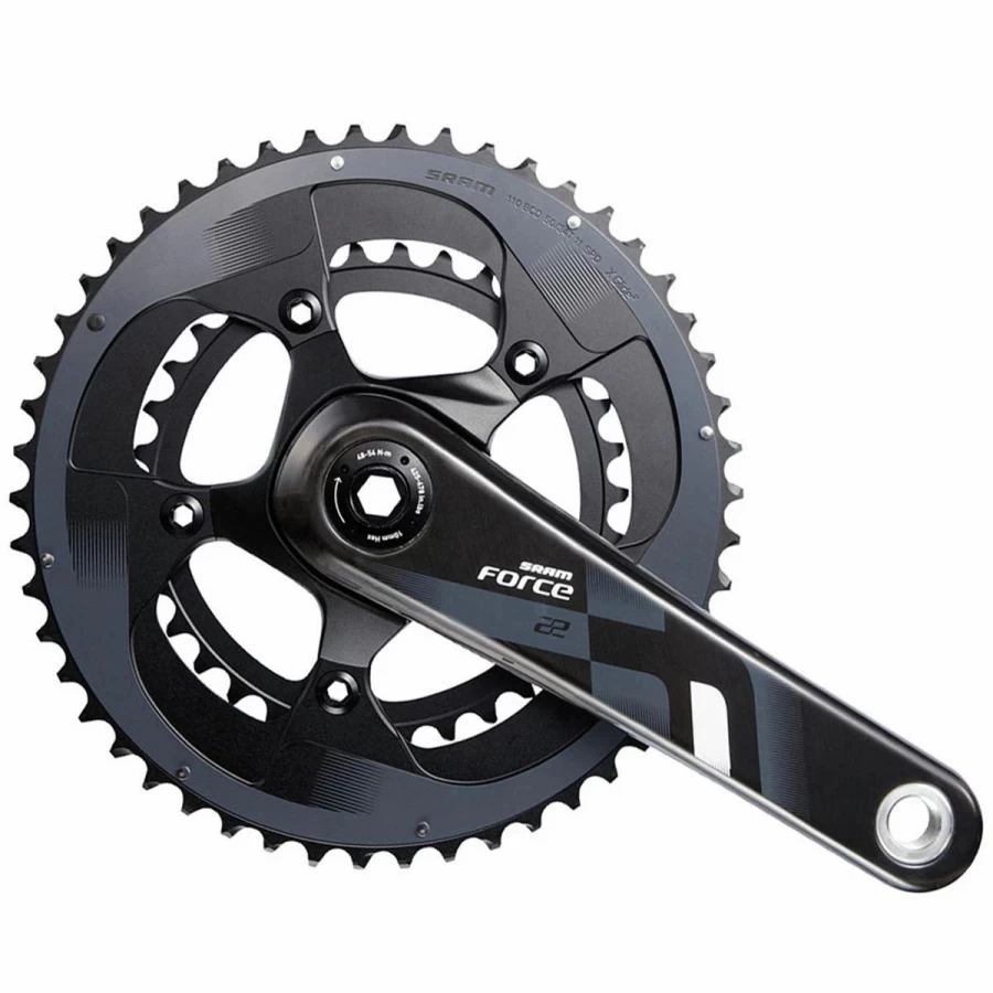 SRAM Force 1 Black Crankset 2018 - 10/11 Speed, DUB BB Compatible