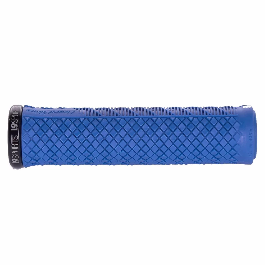 Lizard Skins Charger Evo Lock-On Bike Grips with Secure Single Clamp and L9 Logo for Enhanced Cycling Performance