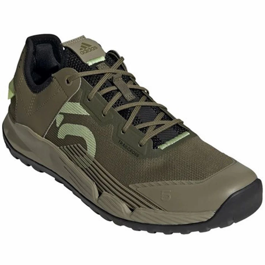 Five Ten Trailcross LT Mountain Bike Shoes - Olive/Pulse Lime/Orbit Green | Focus MTB Cycling Footwear