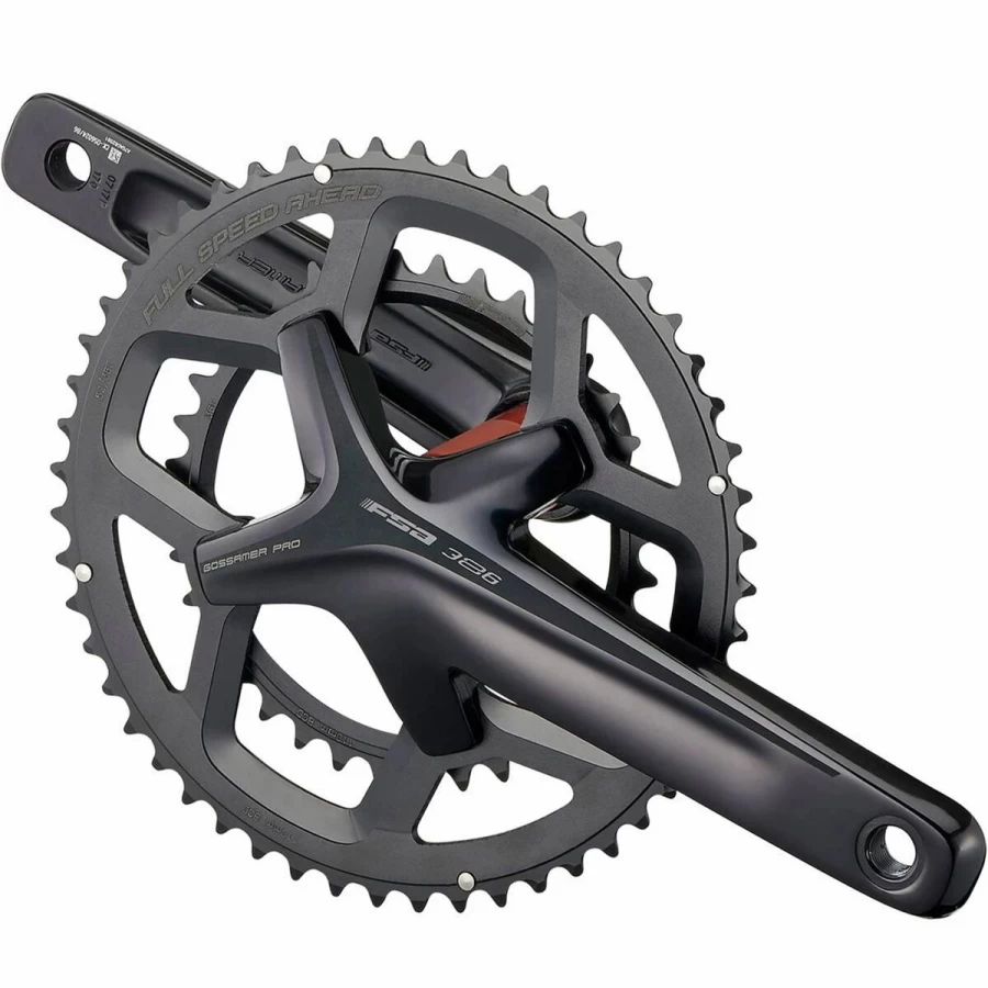 FSA Gossamer Pro ABS Double Adventure 386Evo Crankset 32/48T - Lightweight Performance Bike Crankset