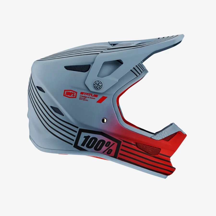 "Premium Youth MTB Helmet - 100% Status Model - Lightweight & Durable - Damaged Packaging Discount"