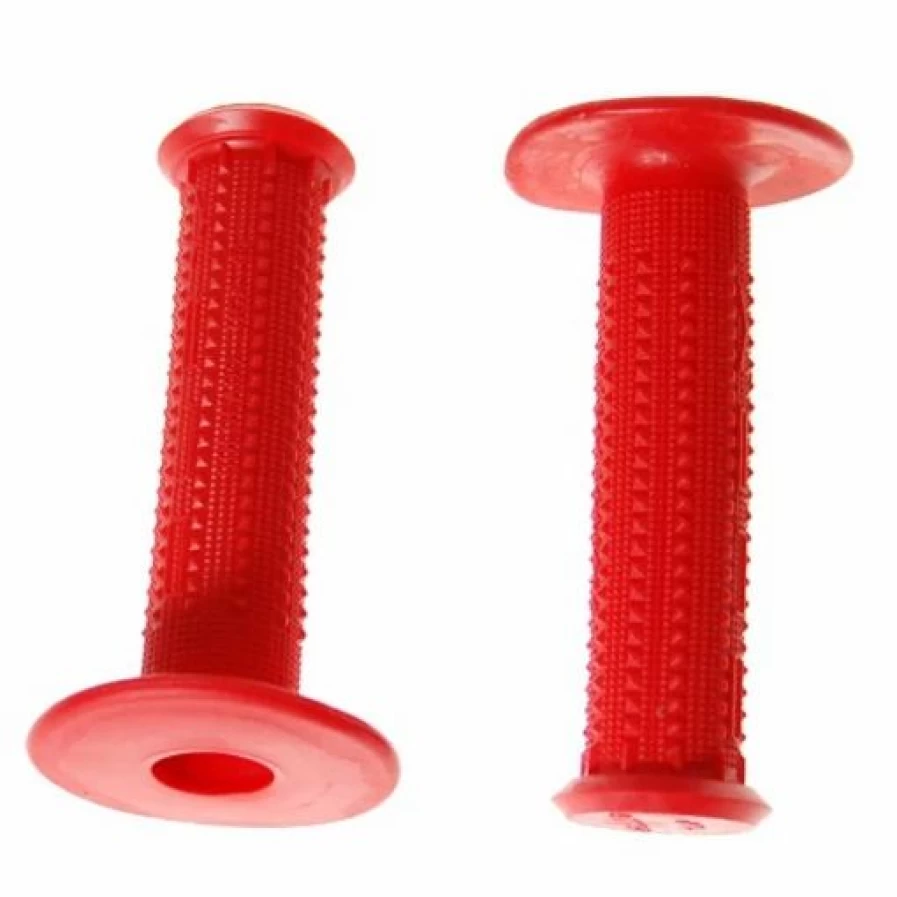 Premium Pyramid Soft Rubber BMX Grips - Comfortable & Durable Bike Handlebar Grips for Enhanced Control