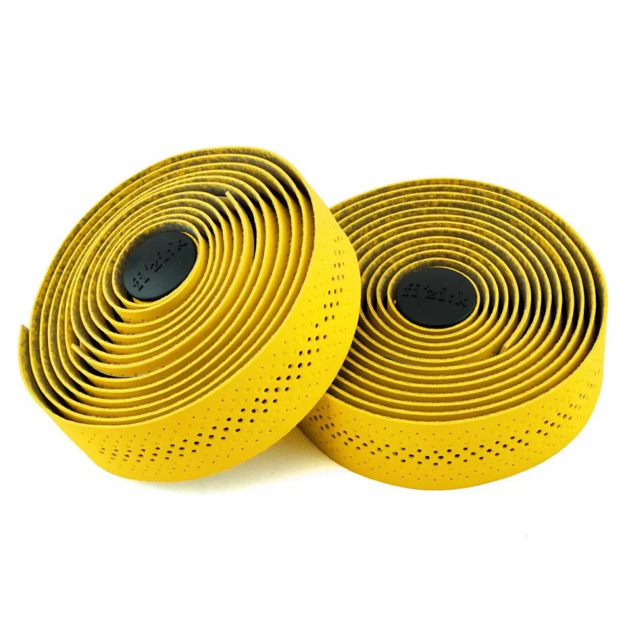 Fizik Tempo Bondcush Soft 3mm Bicycle Handlebar Tape - Yellow, Comfort Grip, Damaged Packaging