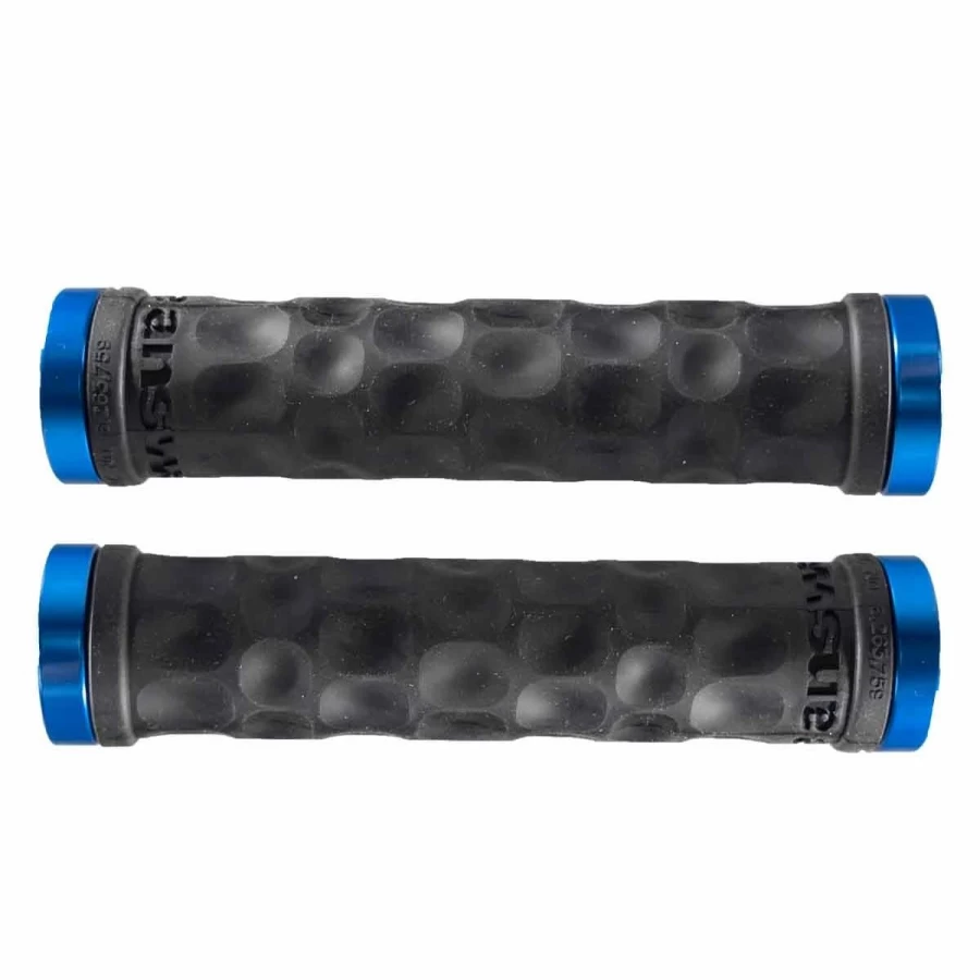 "Blue/Black Anodized Answer Stein Grips – Premium Handle Accessories"