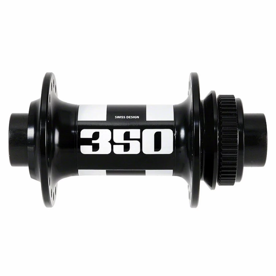 DT Swiss 350 Front Hub - Black/White - High-Performance Bicycle Hub