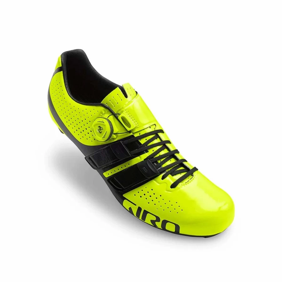 Giro Factor Techlace Road Cycling Shoes – Lightweight, High-Performance Bike Shoes for Competitive Riders