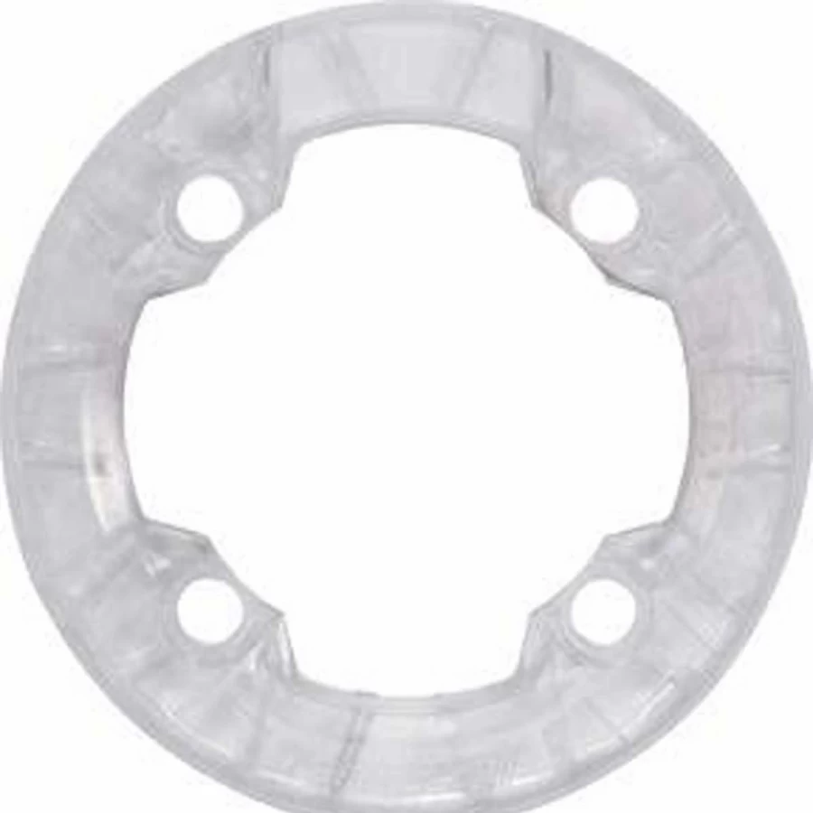 Clear Polycarbonate FSA Bash Ring - Durable Chain Guard for Bikes