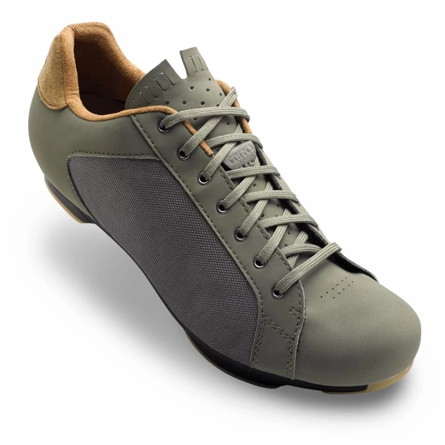 Giro Republic Road Cycling Shoes - Army/Gum Color for Performance & Comfort