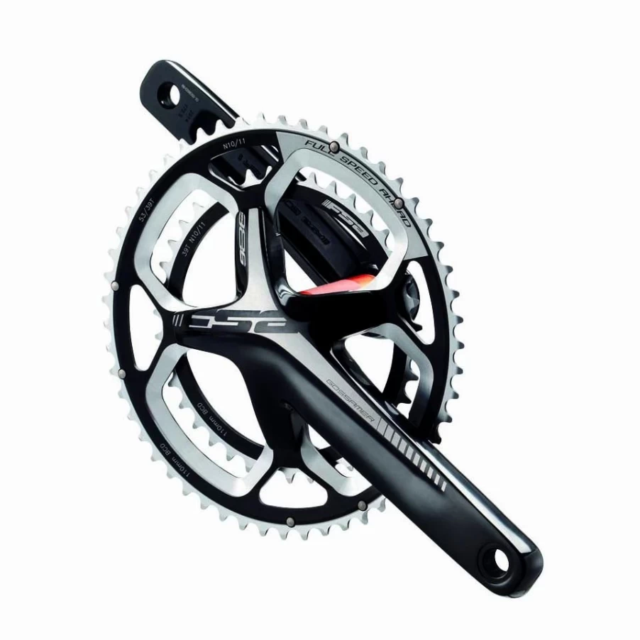 FSA Gossamer Pro 386Evo ABS Road Bike Crankset 34/50T, Lightweight and Durable Crankset for Road Bikes