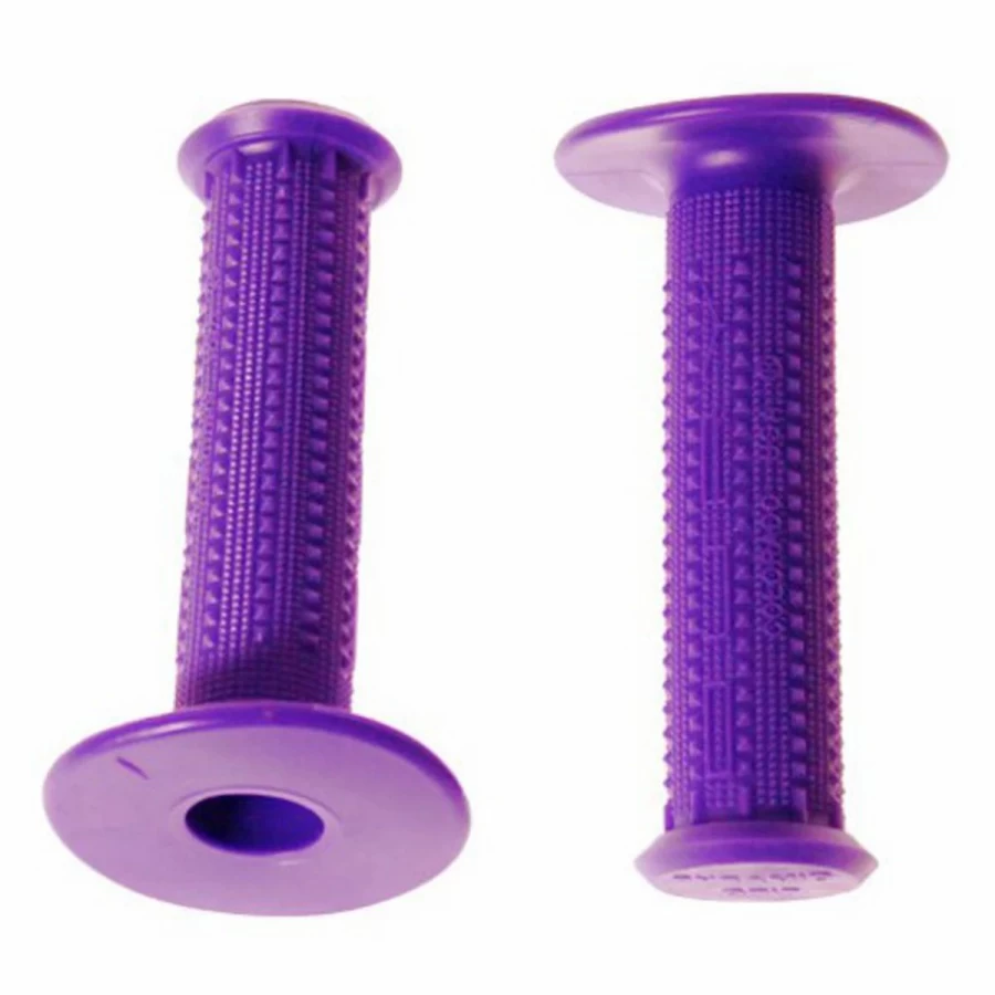Purple Oury Pyramid BMX Grips - Durable Comfortable Handlebar Grips by Oury