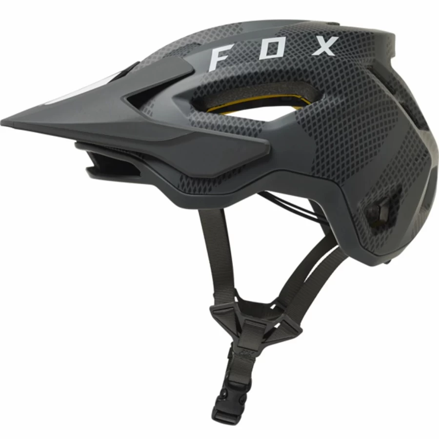 Fox Racing Speedframe Grey Camo Mountain Bike Helmet MTB Cycling