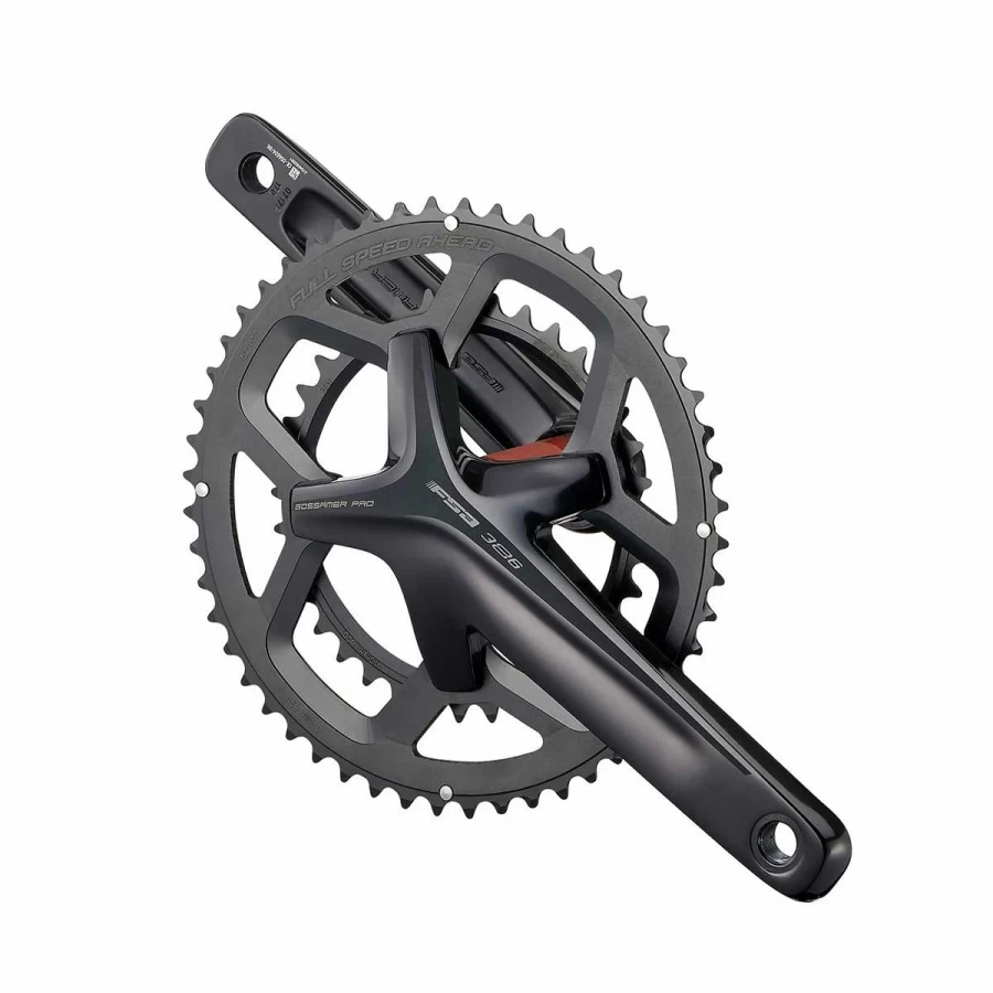 Black FSA SL-K Light ABS Double 386EVO Road Bike Crankset