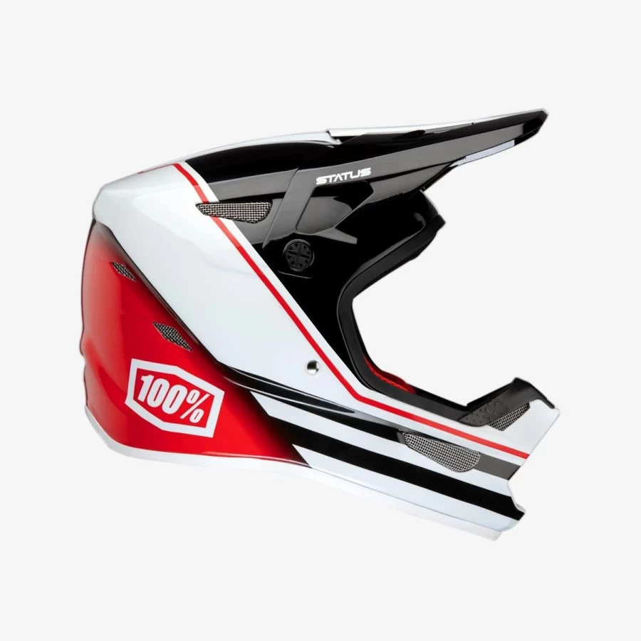 "100% Status Helmet - Premium Quality with Minor Packaging Damage"
