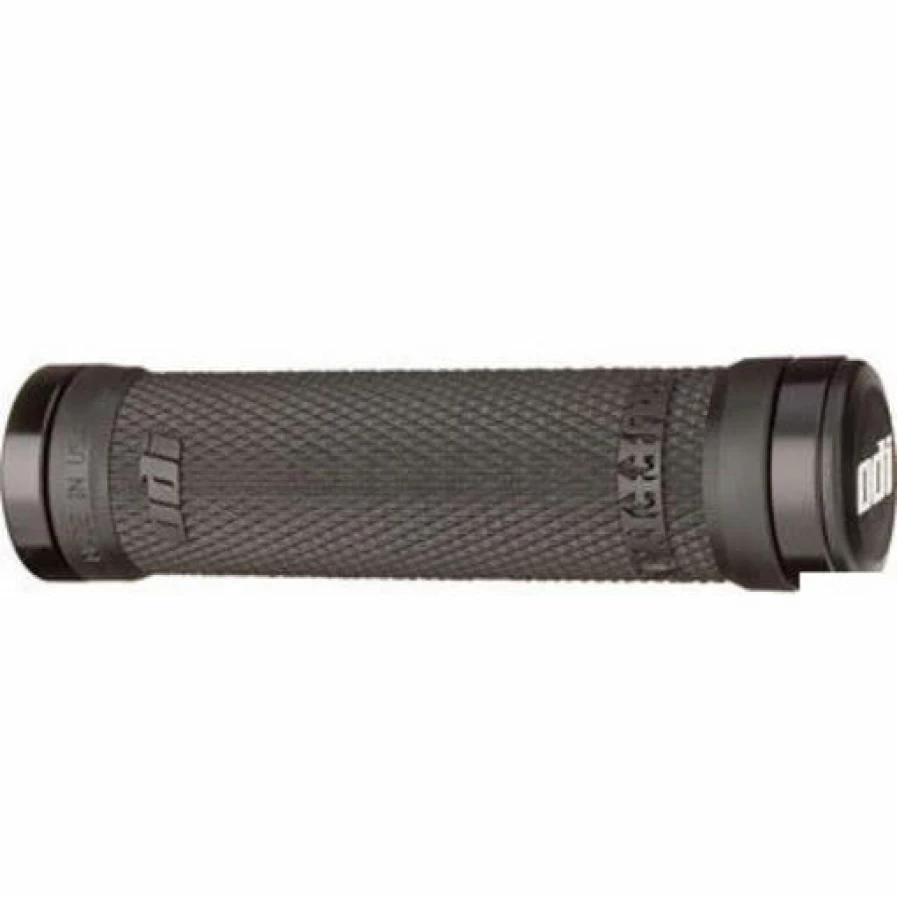 Black MTB Lock-On Grips - ODI Ruffian Bonus Pack for Mountain Bikes